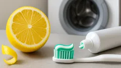 Mixing Lemon Peel and Toothpaste: Safe Cleaning Hacks for Every Home