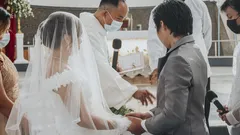 Filipino couples celebrate lasting love with intimate vow renewal ceremonies